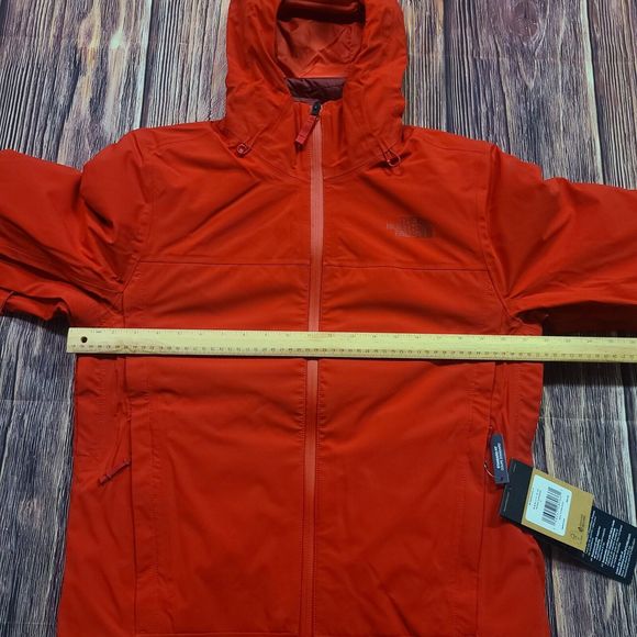 The North Face Jacket Mens Small Mountain Light Futurelight Triclimate Red - Picture 16 of 16
